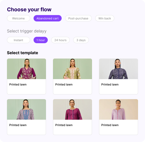 Build your own bundle interface